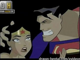 Justice league sekss - superman par brīnums sieviete
